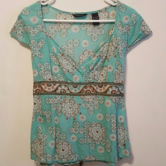 Short sleeve blouse - Picture 1 of 4
